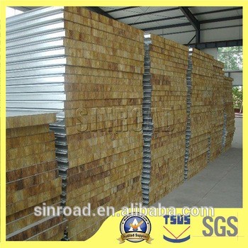 Thermal Insulation Low Price Rock Wool Board Acoustic Wall Panels