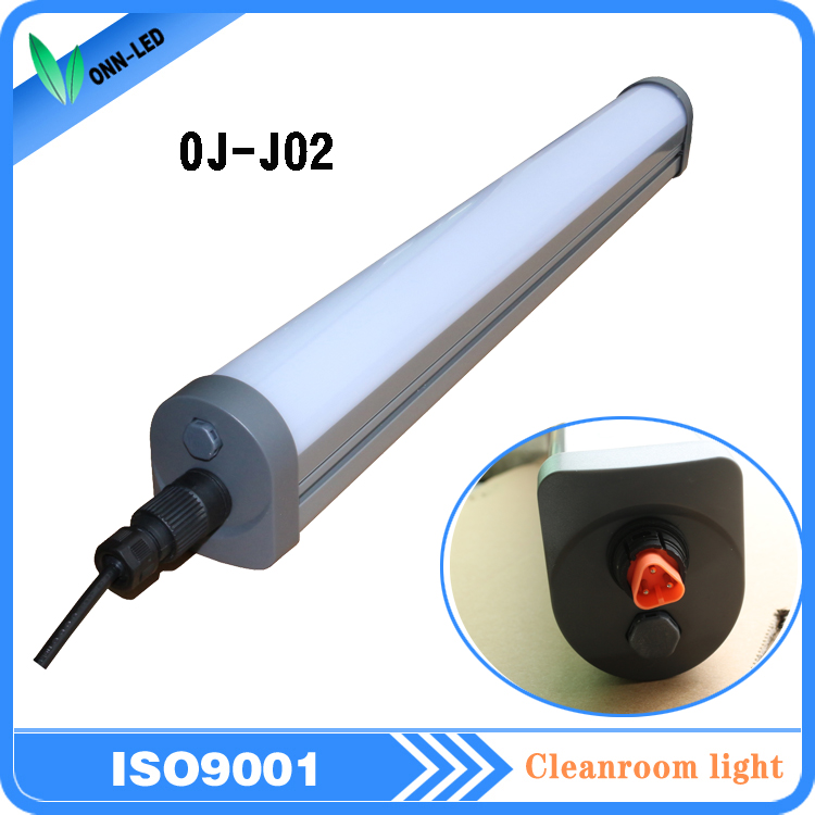 CE approved Led cold storage linear lights 20W 40W PC with milky cover