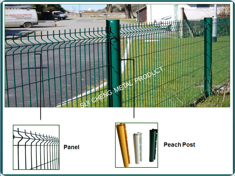 Galvanized Steel Wire Mesh Fence/Portable PVC Coated Fences/Wire Mesh(Factory)