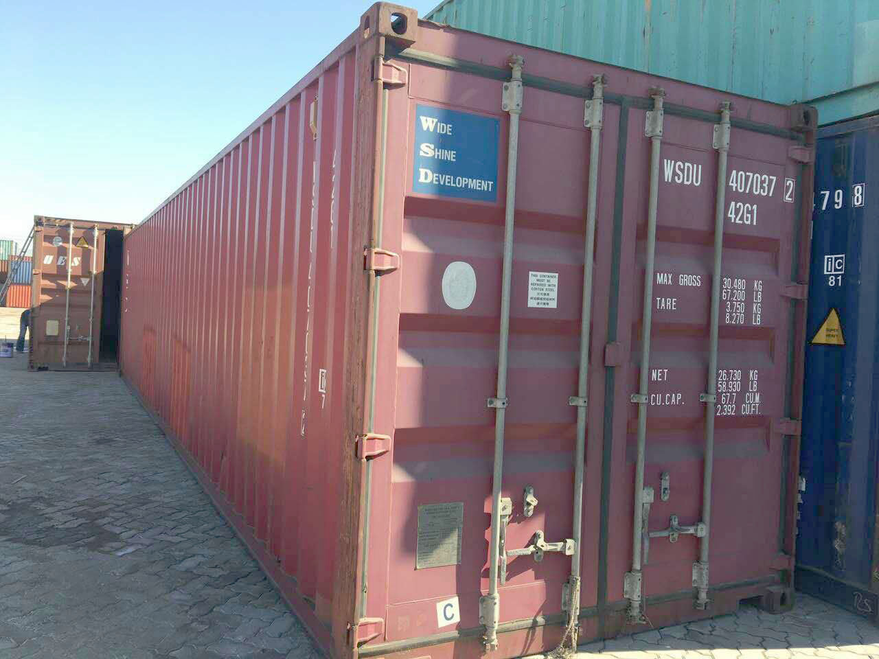 Used Shipping Container in Good Condition Tianjin, Shanghai