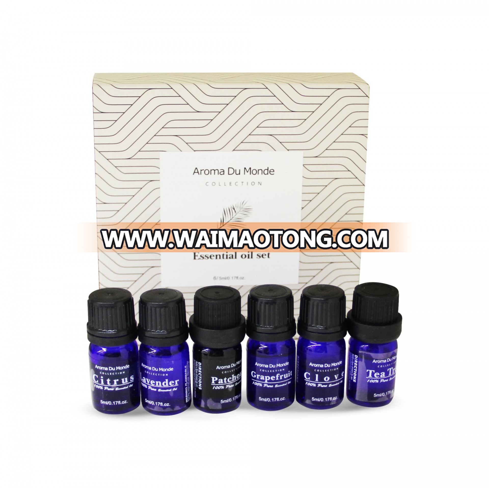 Custom scent oil 6pcs Essential Oil Set 10ml high quality essential home fragrance oil