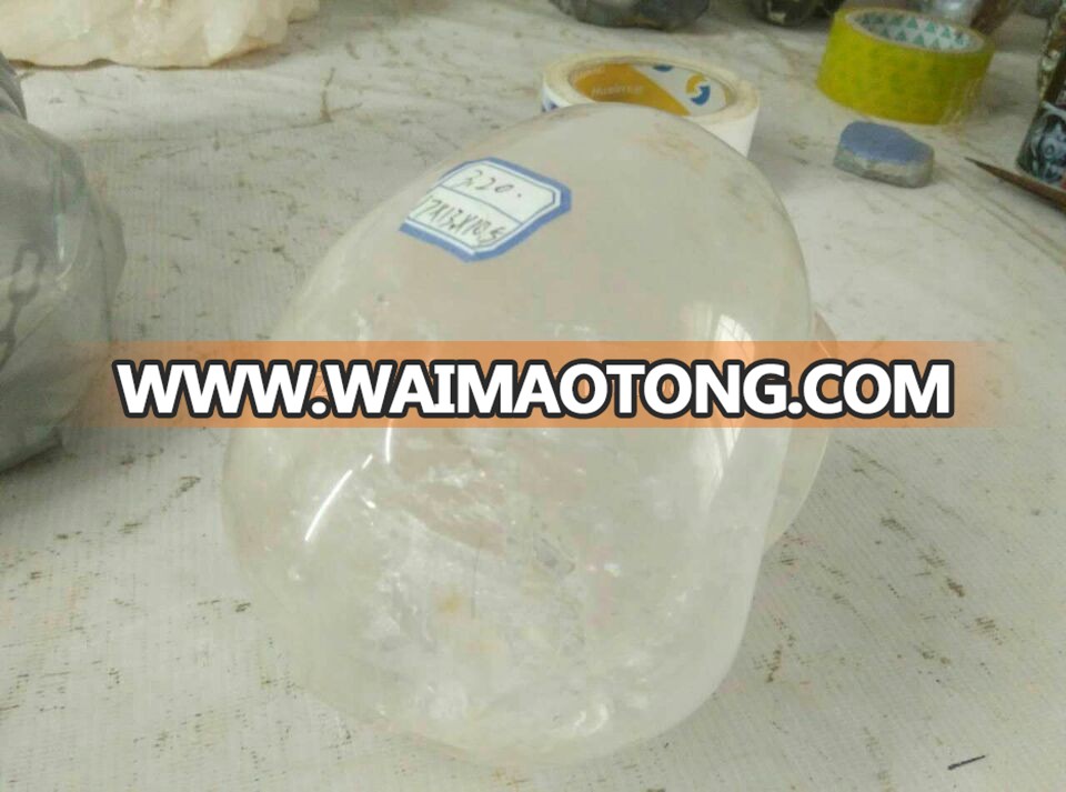 Hot wholesale healing clear quartz crystal gemstone human skulls