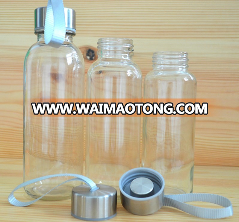 Hot sale new design different size travel glass bottle