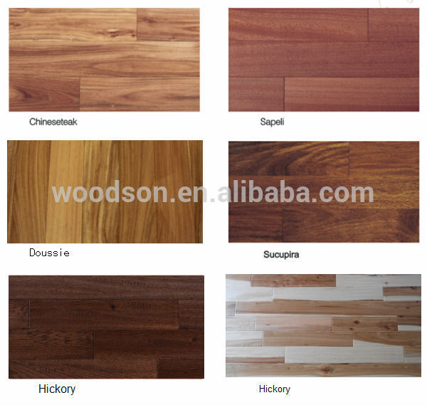 Commercial 3 Strips Natural Solid Acacia Flooring