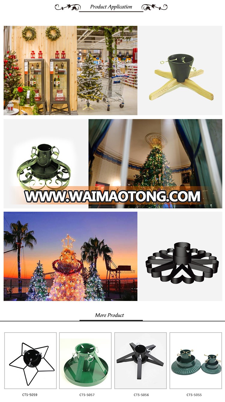 Wholesale Cast iron Metal Christmas Tree Stand