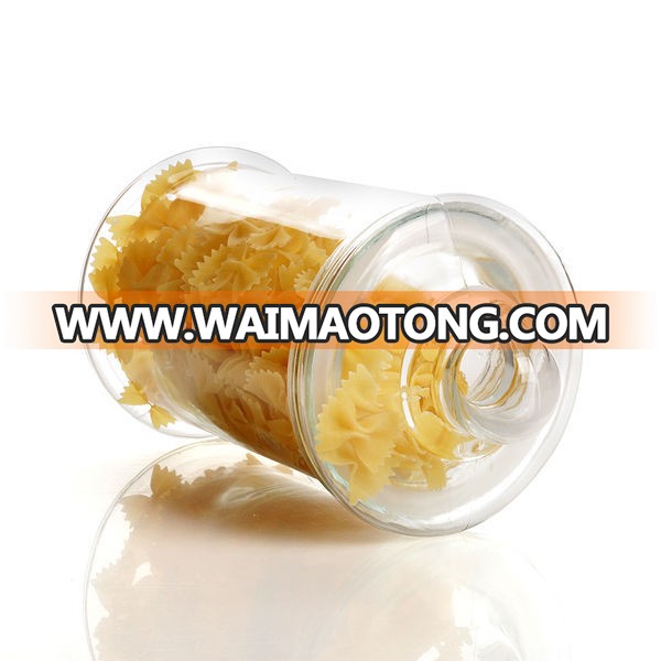 1400ml glass mason jars with glass lid