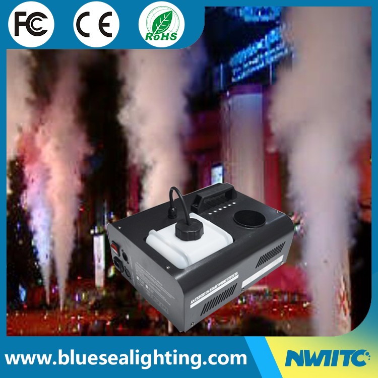 Hotsale Wedding party disco 1500w vertical water smoke fog machine