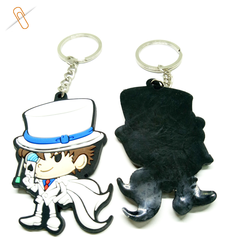 cartoon custom keychains rubber