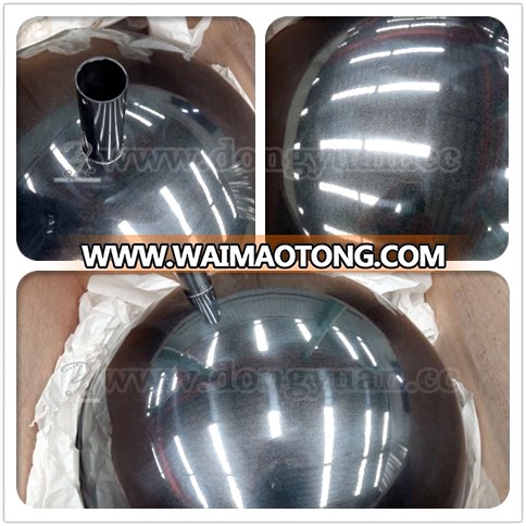 1000 mm Black Stainless Steel Gazing Spheres for Garden, Park Decoration