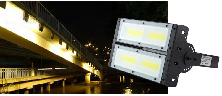 high power 100w led flood light outdoor ip65 waterproof MOSO Driver