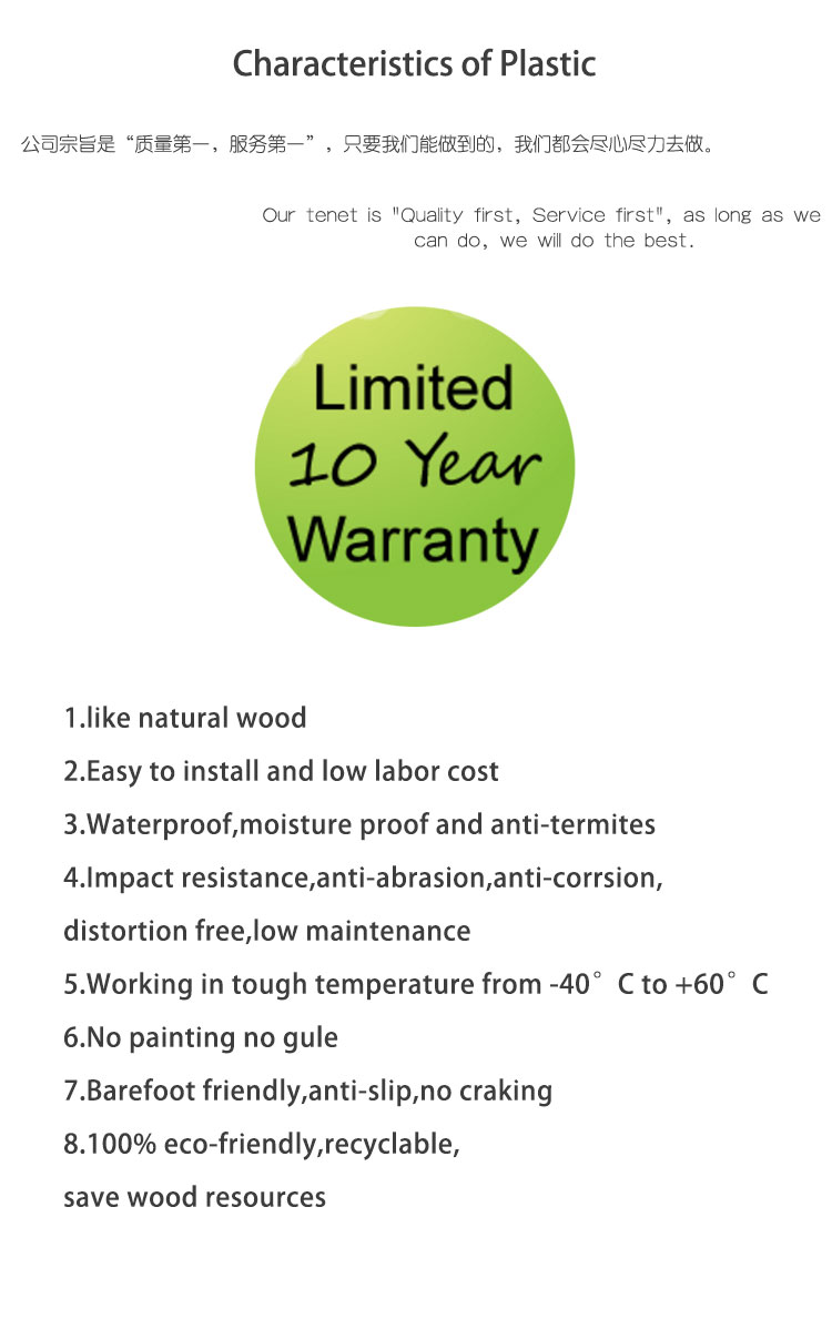 Wpc wood plastic composite fence gate