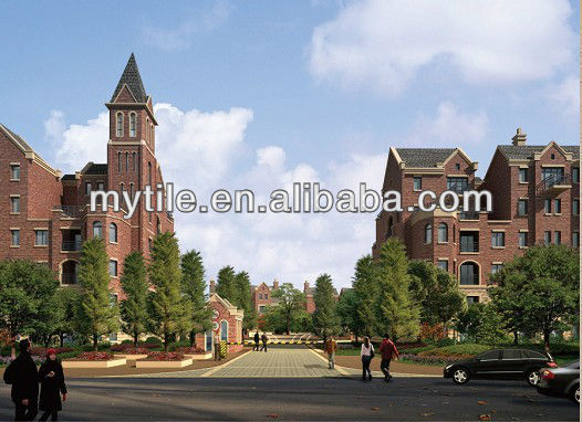 Faux Brick Wall Cladding Red Color (antique stone series)