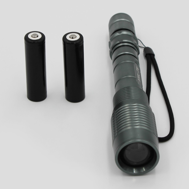 1200 Lumens XML T6 ZOOM LED Flashlight rechargeable japan torch light