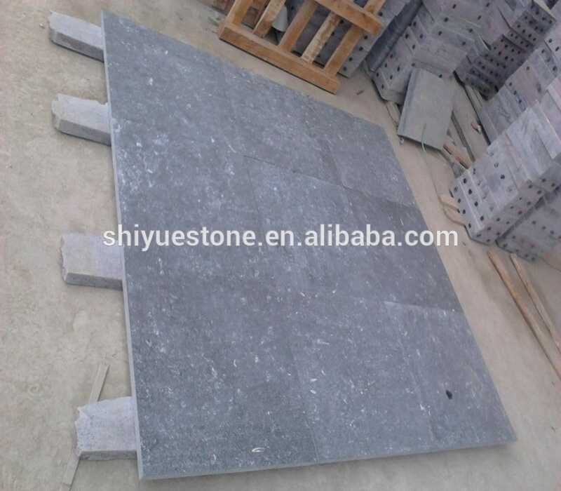 China hot sale exterior blue limestone tiles