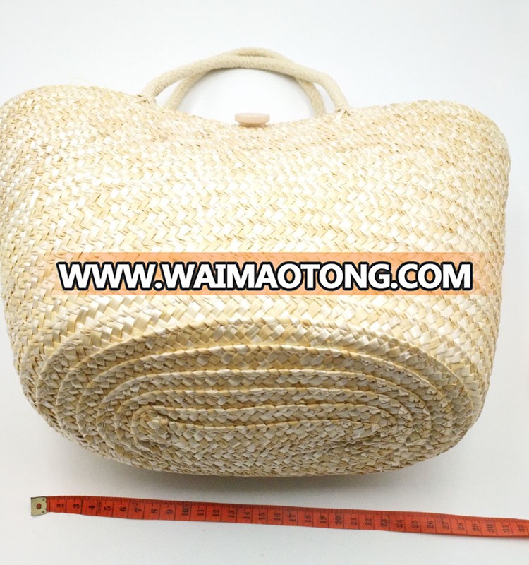 New product Eco friendly straw basket bag Seagrass Style and Women Gender attractive each bag