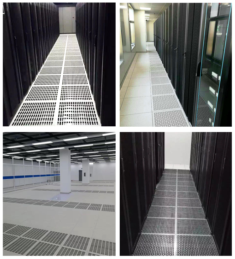 Steel/Aluminum Perforated Raised Floor