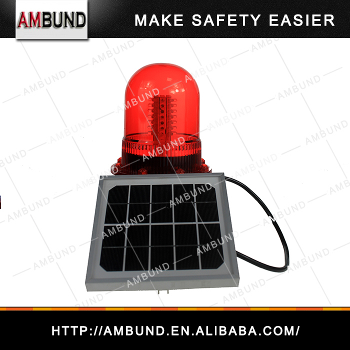 Red/Amber/White Solar marine light