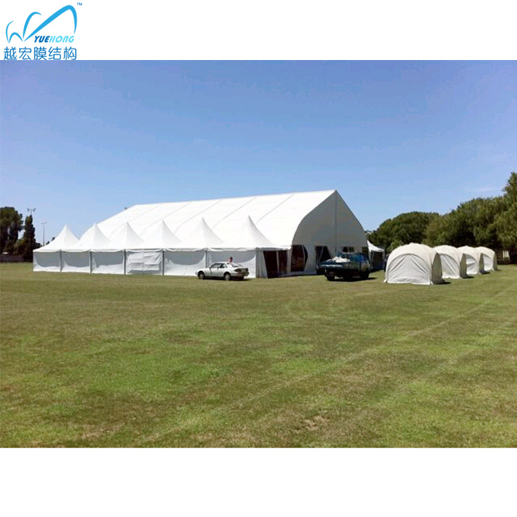 Yuehong professional hangar tent curve tent for sale