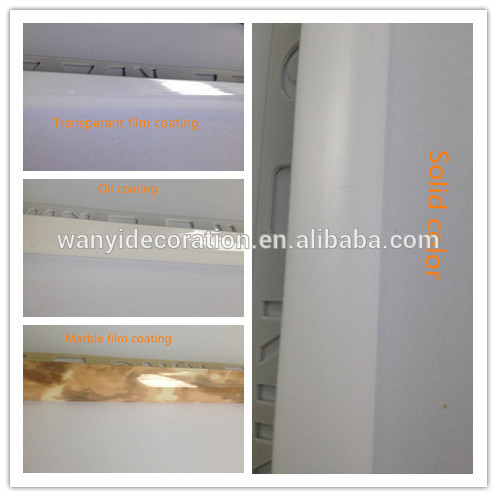 UPVC tile trim for ceramic tiles of mable edge