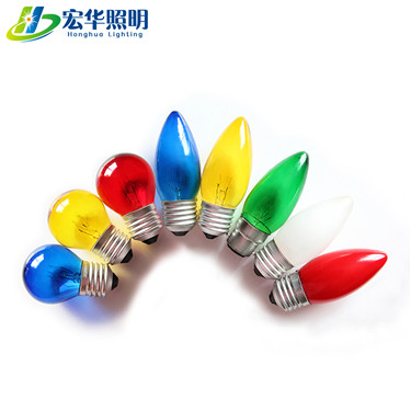 G40 G45 C35 beautiful globe candle colorful incandescent bulb for decoration