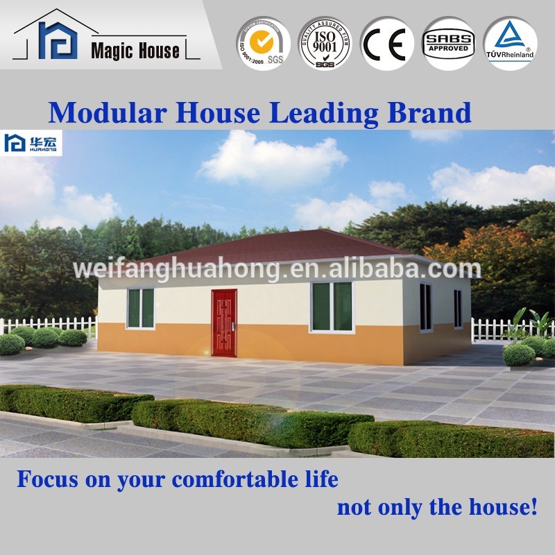 Economic well designed light steel prebuilded house