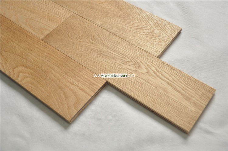 Residential Prefinished Oak Heating System Engineered Wood Flooring