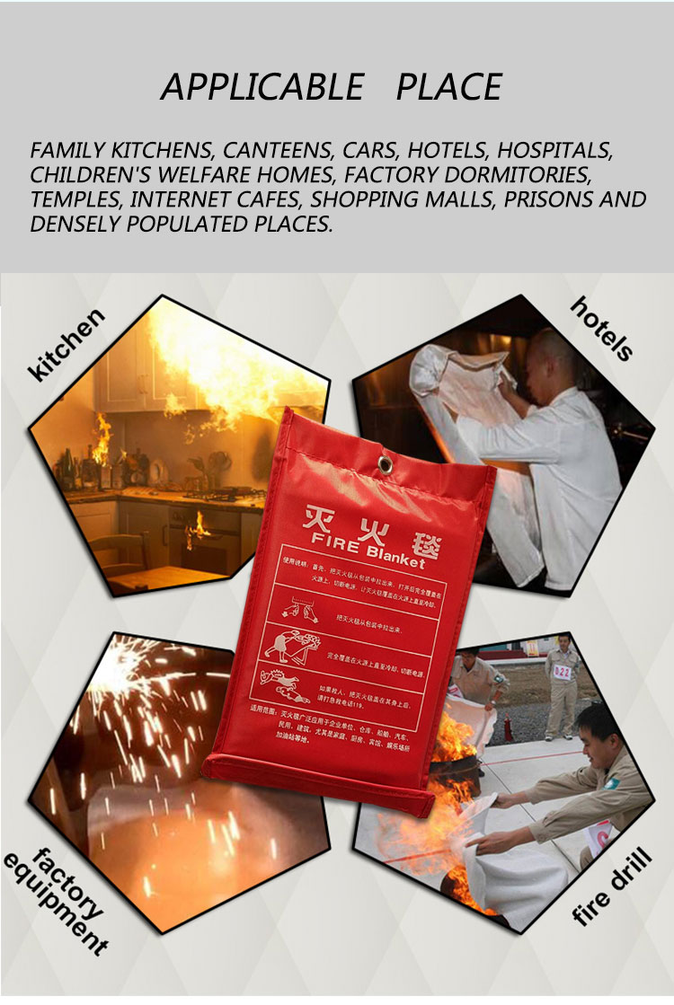 white glass fibre fireproof blanket Promotion