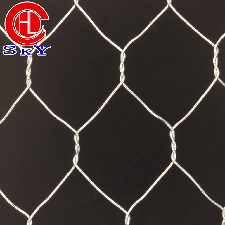 Gabion mesh China cheap price galvanized stone cages gabion walls