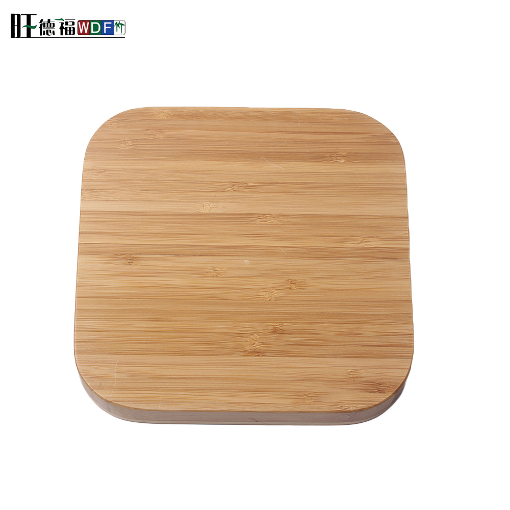 China factory price rectangle wooden bamboo tray with ISO standard