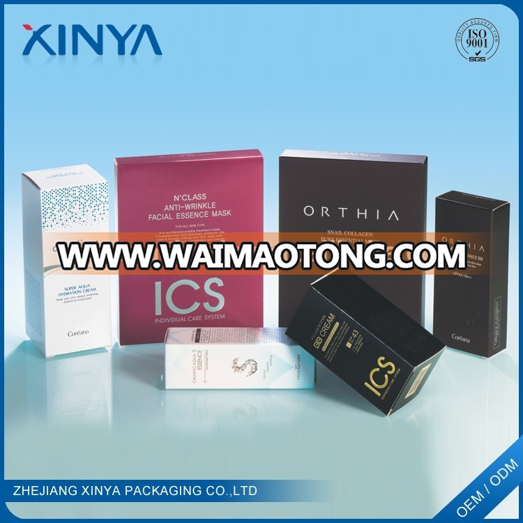 XINYA China Cheap Folding Luxury Cosmetic Caixa Makeup Kit Packaging Boxes