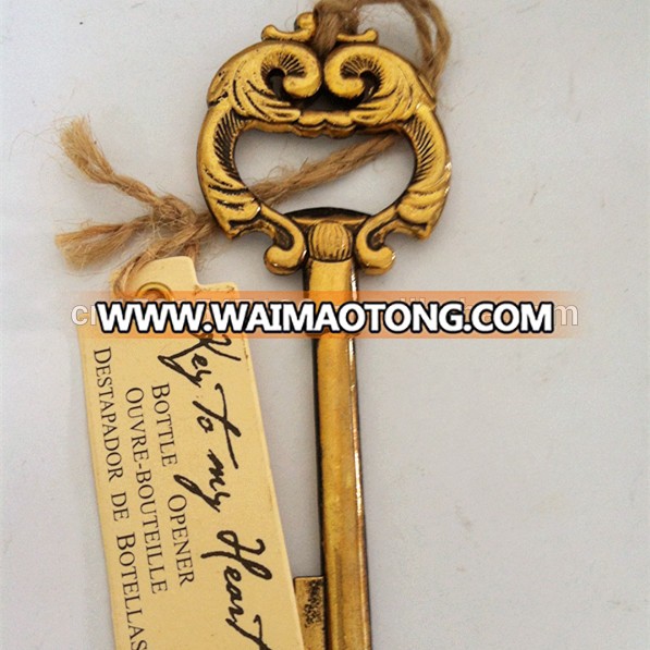 New Style Fleur-de-lis Cast Iron Zinc Alloy Bottle Opener