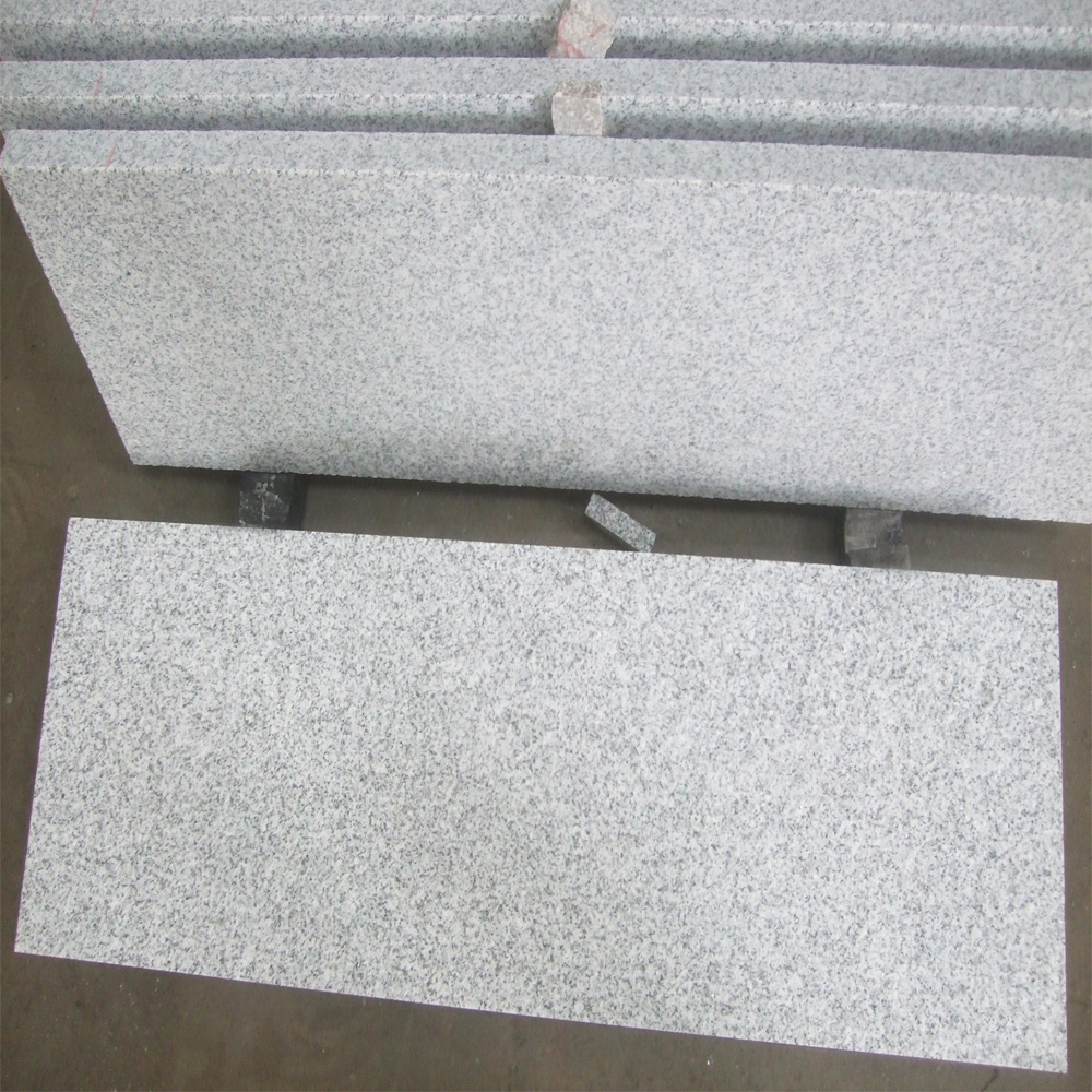 Chinese cheap g603 polished grey granite natural stone floor tile