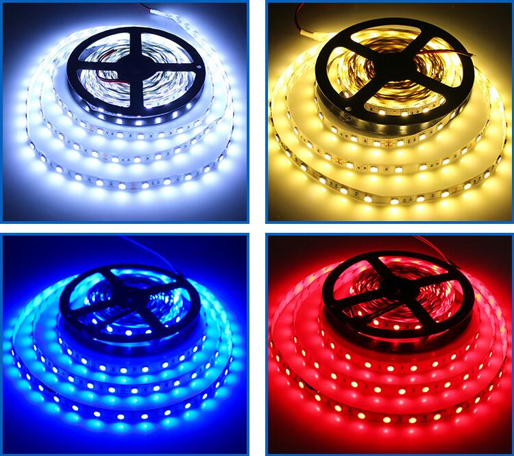 DC12V 4000K LED Strip 5050 Light White Color IP20/65 LED Strip Light Kits