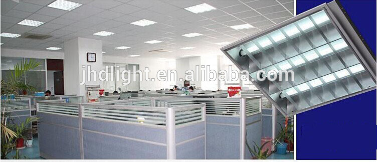 fluorescent louver office recessed lighting trim grille lighting fixture