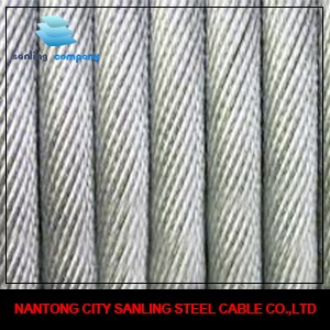 6*19S+FC fishing steel wire rope