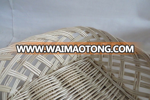 Handicraft sets customized colored cheap wicker bread baskets