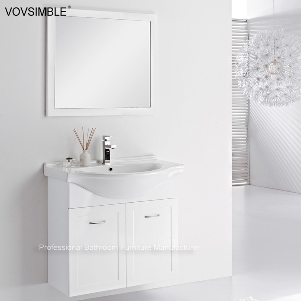 Wall Mounted White Waterproof Modern Wholesale Cheap bathroom cabinet