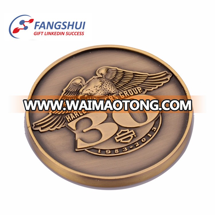 High quality ancient old india silver coins zinc alloy metal iron copper brass 3d custom souvenir coin