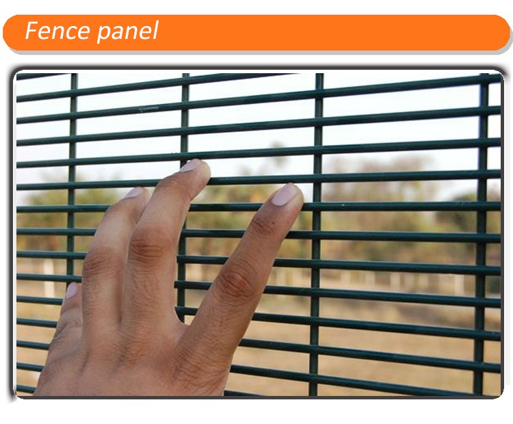 Anping factory outlet 358 mesh security fence with favorable price