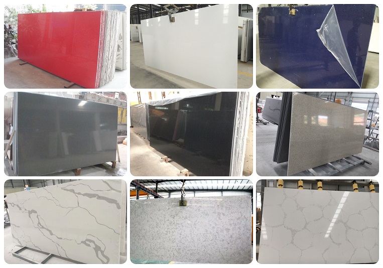 Artificial Super White Marble Quartz Stone Slabs Price