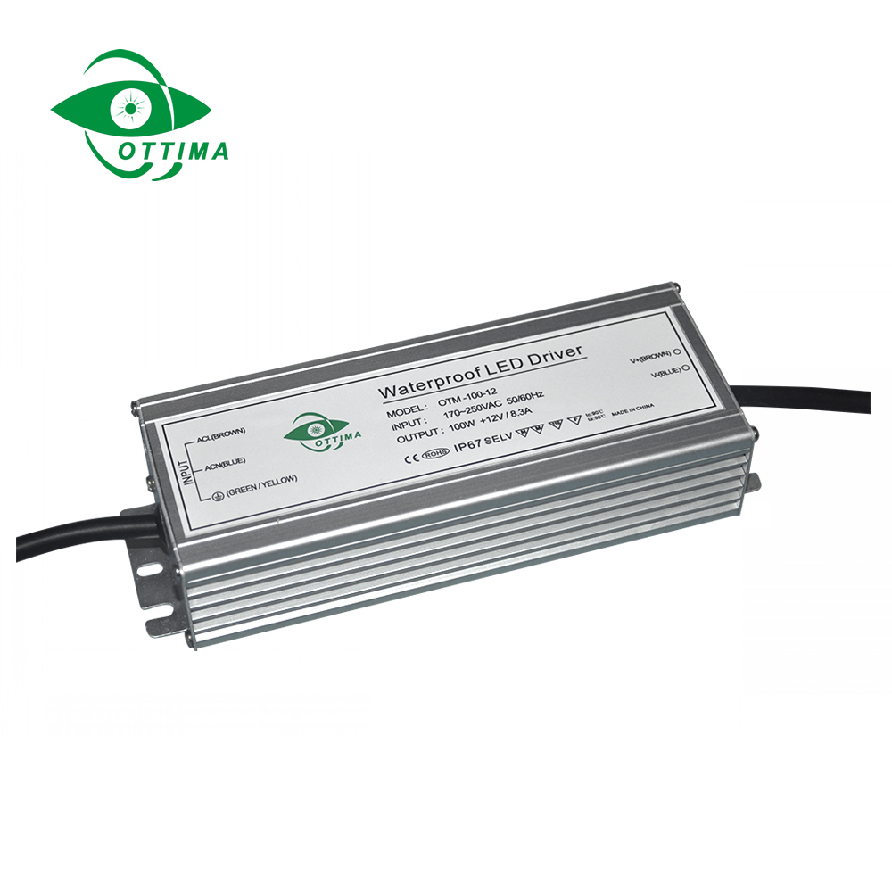 constant voltage 60w 12v IP67 led driver waterproof 100-240vac to 12v for led strip lighting power