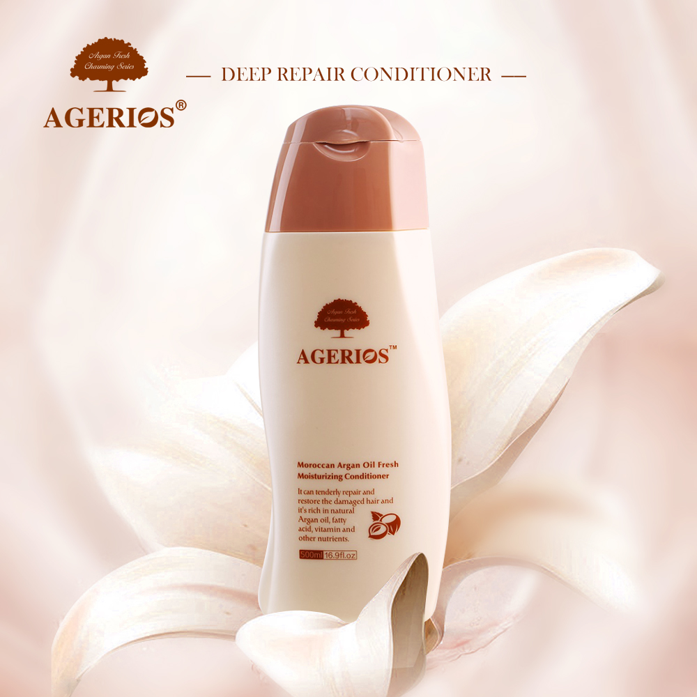 Wholesale Brand Name Agerios Scalp Hair care raw material argan oil hair conditioner