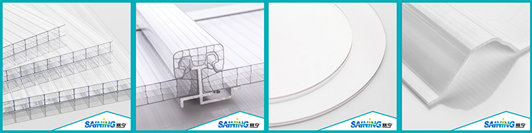 solid polycarbonate sheet, skylight diffuser panel