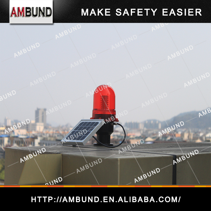 Red/Amber/White Solar marine light