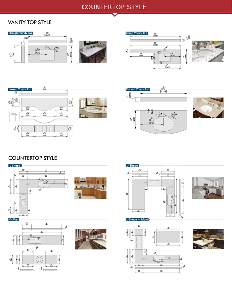 Cheap polished artificial quartz stone price,kitchen quartz countertops