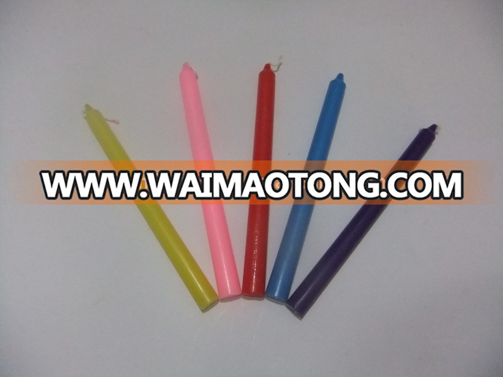 2016 Newest Best Quality Colored plain candle