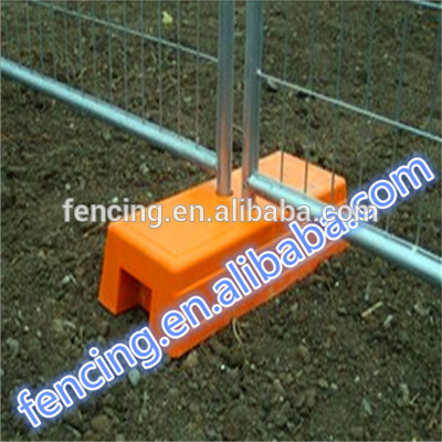 construction temporary fence with rubber feet (anping factory)