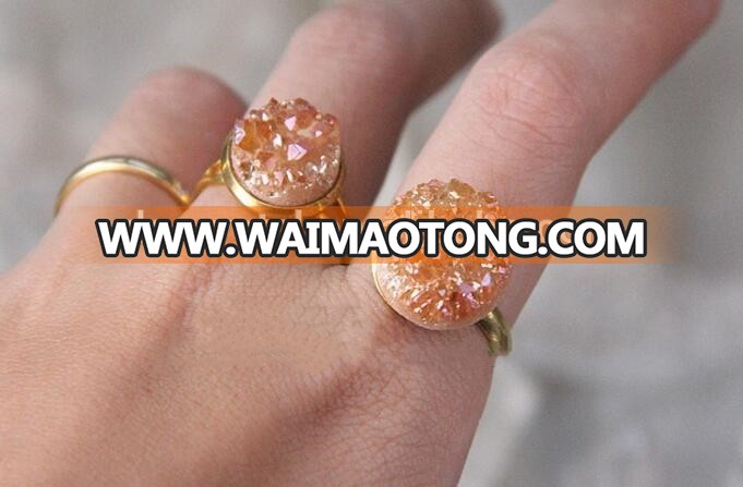 Wholesale chinese domed titanium auar antique rings