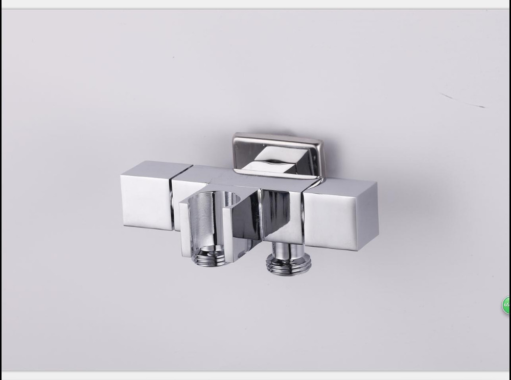 new model.Brass toilet adapter.Copper angle valve with holder.BSCI certificate approved