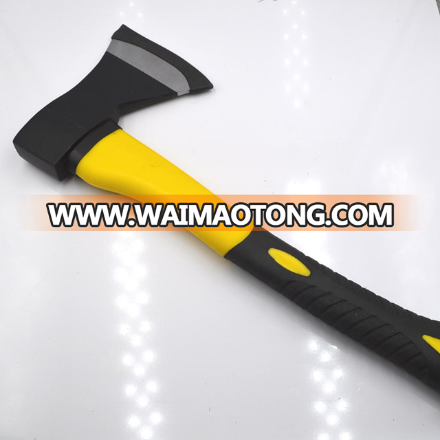 Fireman axes are mainly used for fire camping splitting trees and hacha incendios